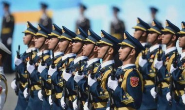 这是你没见过的阅兵训练画面