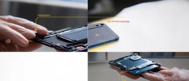 华为手机后盖怎么打得开