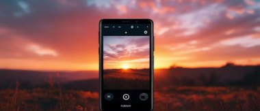 怎么拍夕阳好看华为手机
