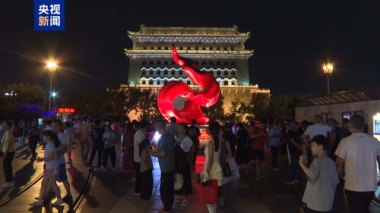 北京将升挂23万面国旗红旗